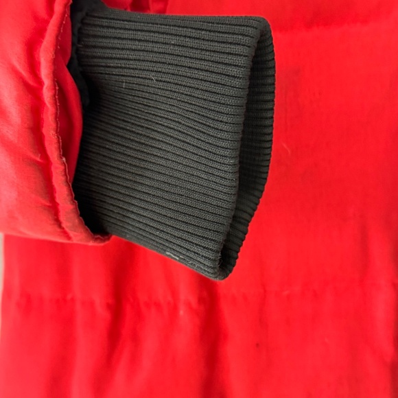 Canada Goose 3035L Mystique Red size XS woman Long parka with fur - Picture 11 of 16